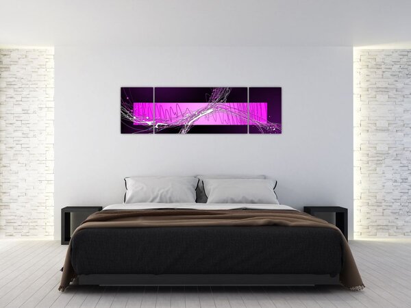 Abstraktný obraz do obývačky (Obraz 170x50cm)