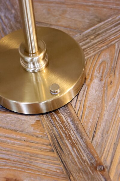 Stolná LED lampička Antique Brass