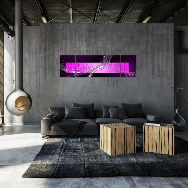 Abstraktný obraz do obývačky (Obraz 170x50cm)