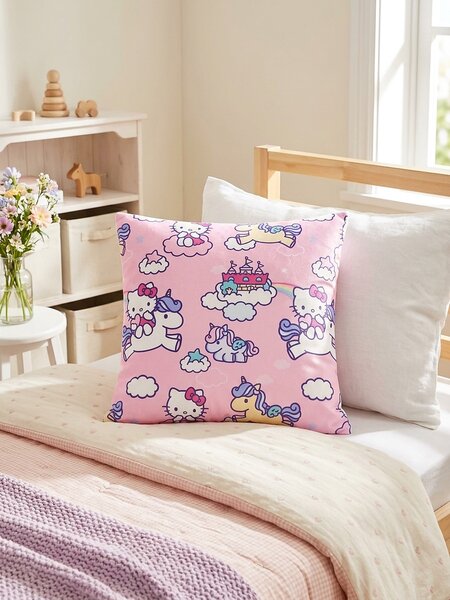 Sinsay - Obliečka na vankúš Hello Kitty - pastelová ružová