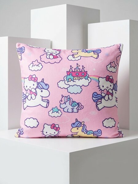Sinsay - Obliečka na vankúš Hello Kitty - pastelová ružová