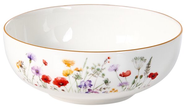 24-dielna sada jedálenského riadu biela porcelánový riad pre 8 osôb taniere a misky kvetinový motív