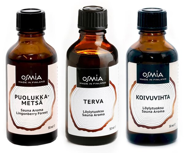 Osmia Set vôní do sauny Dary Fínska 3x50ml