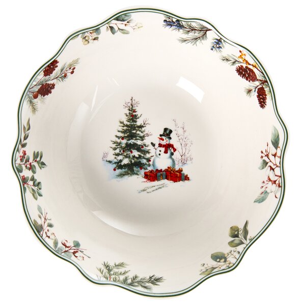 20-dielna sada jedálenského riadu biela porcelánový riad pre 4 osoby taniere a šálky vianočný motív