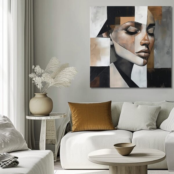 Elegantný obraz ženy Magická dokonalosť - 60x60 cm
