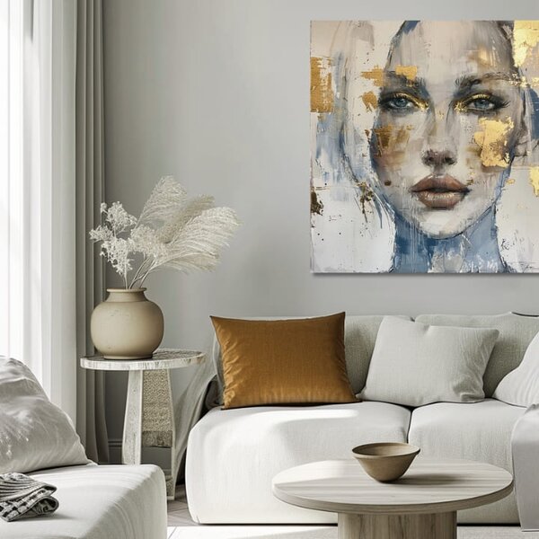 Elegantný obraz ženy Prenikavý pohľad - 60x60