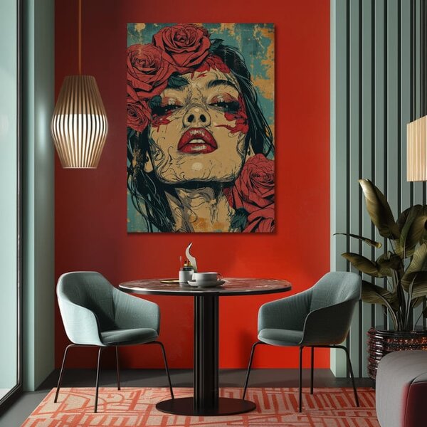 Elegantný obraz ženy Vášeň - 40x60 cm