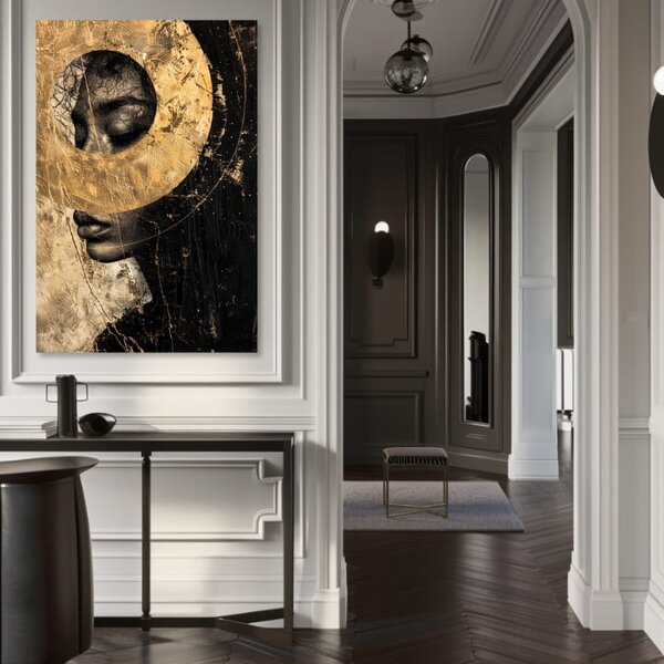 Elegantný obraz ženy Ukryté tajomstvo - 40x60 cm