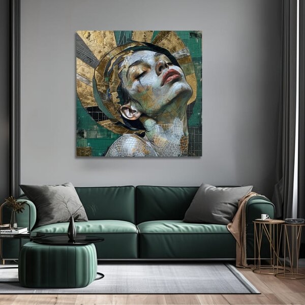 Elegantný obraz ženy Vznešená krása - 60x60 cm