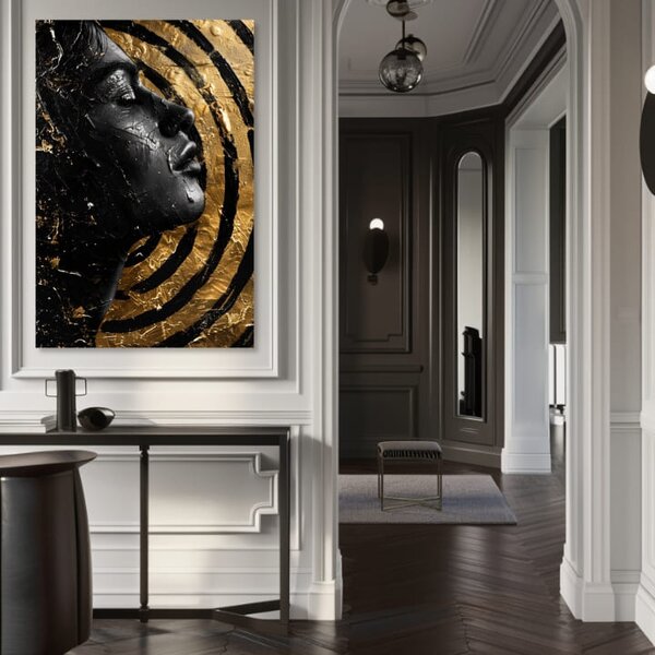 Elegantný obraz ženy Záhada noci - 40x60 cm