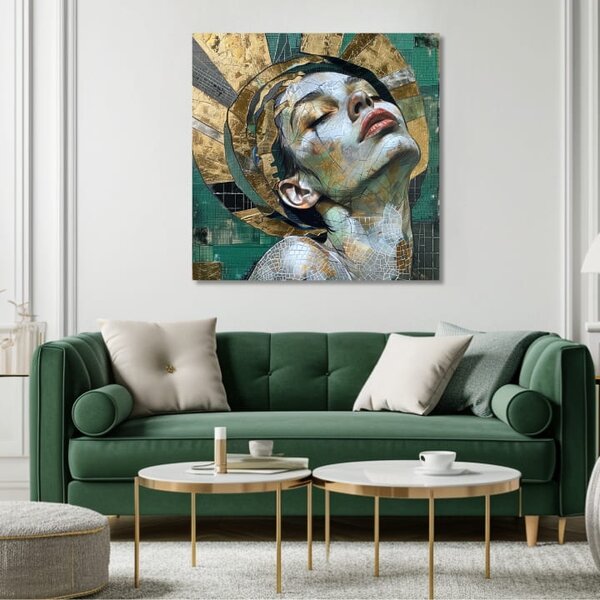 Elegantný obraz ženy Vznešená krása - 60x60 cm