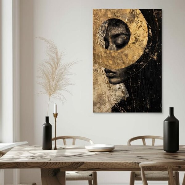 Elegantný obraz ženy Ukryté tajomstvo - 40x60 cm
