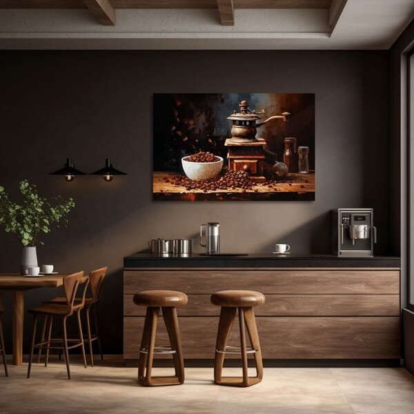 Kávové obrazy do kuchyne Kávové Impresie - 40x60 cm
