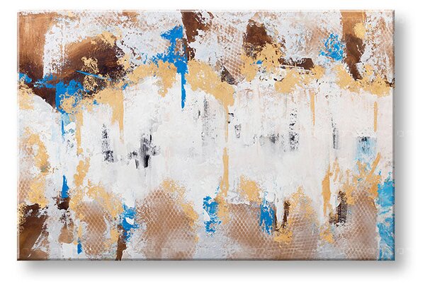 Maľovaný obraz na stenu ABSTRAKT 120x80 cm - Klasický 2 cm