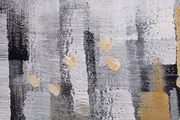 Maľovaný obraz na stenu ABSTRAKT 90x60 cm - 90×60 cm / Klasický 2 cm