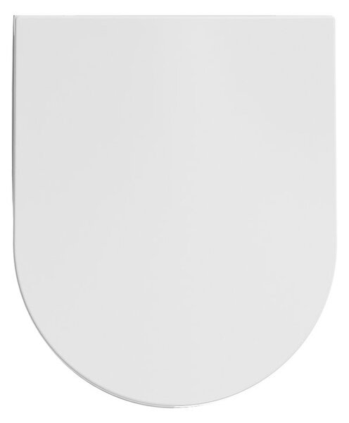Isvea ISVEA, INFINITY WC sedátko SLIM, Easy Take, Soft Close, biela, 40KF0200I-S