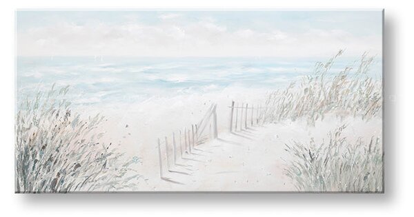 Maľovaný obraz na stenu KRAJINA 140x70 cm - 140×70 cm / Klasický 2 cm