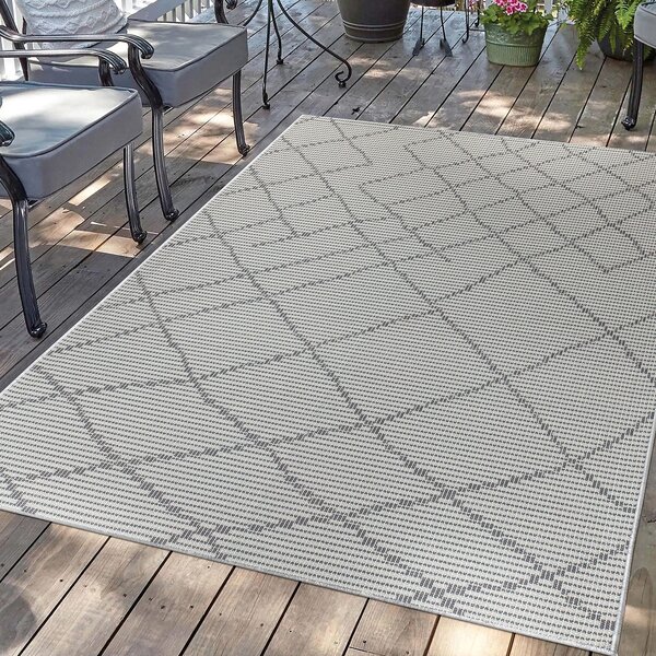 Dekorstudio Šnurkový koberec PALM 3526 - antracitový Rozmer koberca: 60x110cm