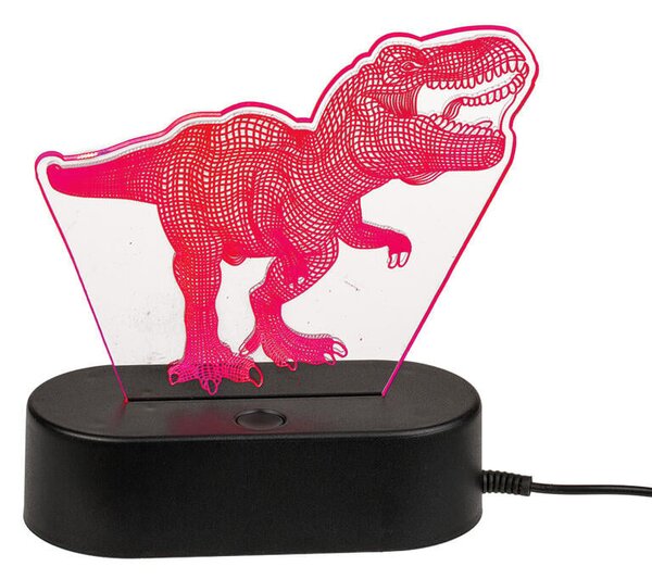 Detská lampička 3D T-REX