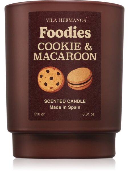 Vila Hermanos Cookie & Macaroon vonná sviečka 250 g