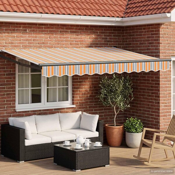 Maison Exclusive – Elektrická solárna markíza, 3,5 x 2,5 m