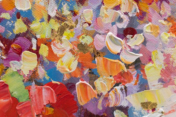 Maľovaný obraz na stenu LETO NA LÚKE 70x60 cm - 70×60 cm / Klasický 2 cm