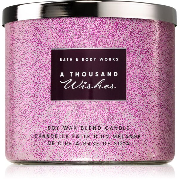 Bath & Body Works A Thousand Wishes vonná sviečka 411 g