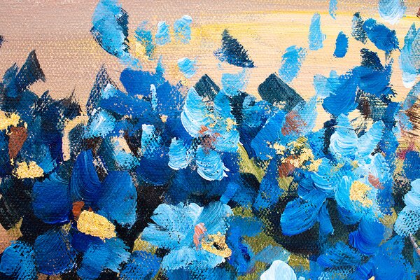 Maľovaný obraz na stenu PLÁŽ 120x40 cm - 120×40 cm / Premium 4 cm