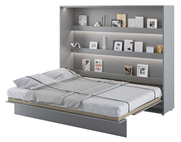 Mirjan24 Sklápacia posteľ BC-14 160x200 Bed-Concept, Farby: biela, Rozmer postele: 160x200, LED svetlo s USB: bez LED svetla s USB, Vnútorné osvetlenie pod policami: bez osvetlenia políc 5902928398090
