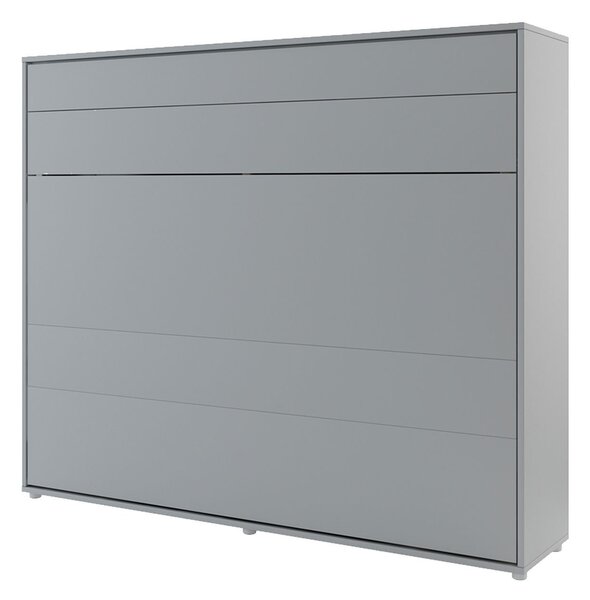 Mirjan24 Sklápacia posteľ BC-14 160x200 Bed-Concept, Farby: biela, Rozmer postele: 160x200, LED svetlo s USB: bez LED svetla s USB, Vnútorné osvetlenie pod policami: bez osvetlenia políc 5902928398090