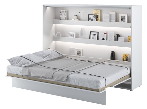 Mirjan24 Sklápacia posteľ BC-14 160x200 Bed-Concept, Farby: biela, Rozmer postele: 160x200, LED svetlo s USB: bez LED svetla s USB, Vnútorné osvetlenie pod policami: bez osvetlenia políc 5902928398090