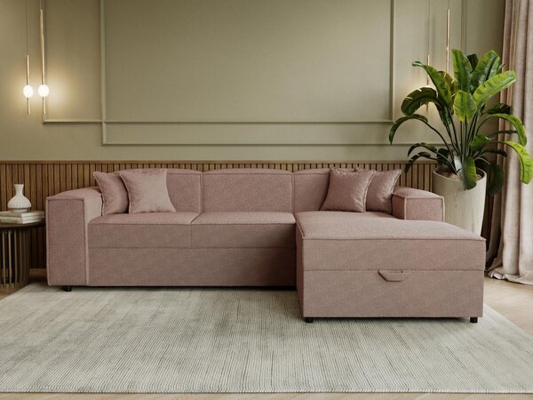 Mirjan24 Rohová sedačka Sokoz L Boucle, Strana: pravá, Poťahy: Coral 50 5903211417368