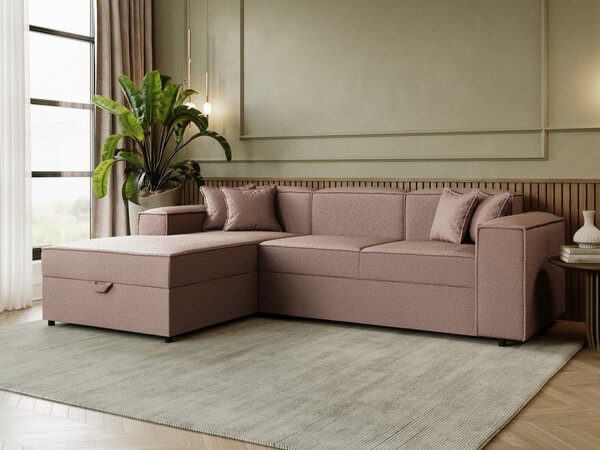 Mirjan24 Rohová sedačka Sokoz L Boucle, Strana: pravá, Poťahy: Coral 50 5903211417368
