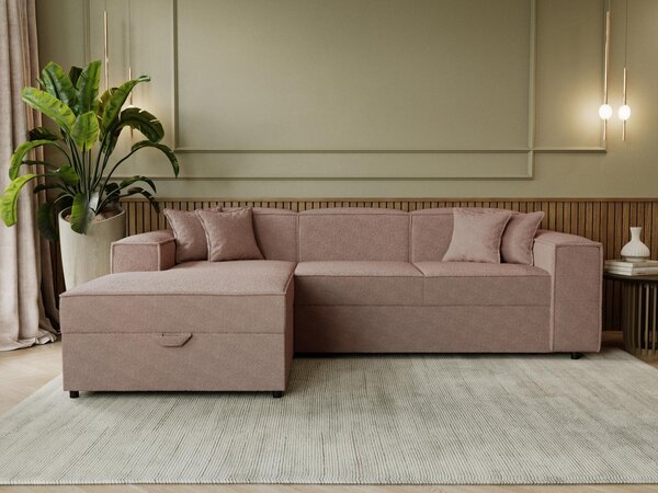 Mirjan24 Rohová sedačka Sokoz L Boucle, Strana: pravá, Poťahy: Coral 50 5903211417368