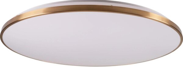 LED stmievateľné stropné svietidlo KERN LED/80W/230V, priemer 80 cm, zlaté + diaľkové ovládanie