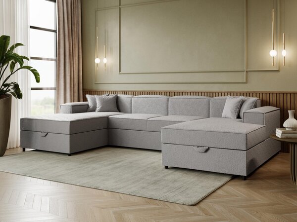 Mirjan24 Sedacia súprava v tvare U Sokoz U Boucle, Poťahy: Coral 50 5903211417481