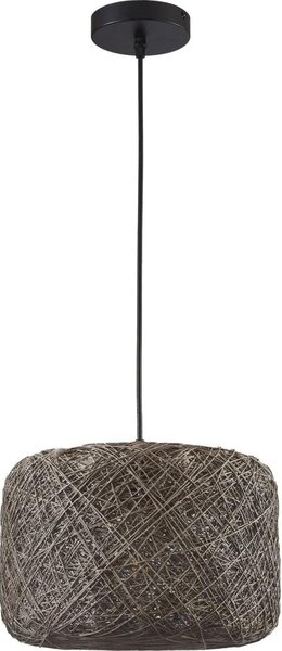 Luster na lanku CLEA 1xE27/20W/230V, priemer 30 cm, antracit
