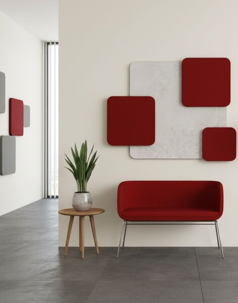 Nástenný akustický panel Silence Square 50 × 50 cm