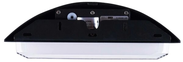LED vonkajšie nástenné svietidlo ALABAMA LED/12W/230V IP54 čierne