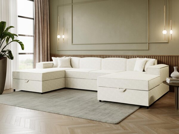 Mirjan24 Sedacia súprava v tvare U Sokoz U Boucle, Poťahy: Coral 50 5903211417481