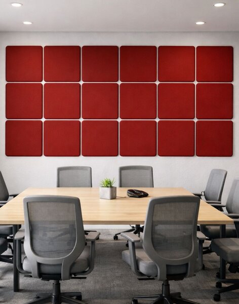 Nástenný akustický panel Silence Square 35 × 35 cm