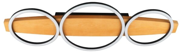 LED Stropné svietidlo MELISA LED/28W/230V 26,5x70 cm borovica