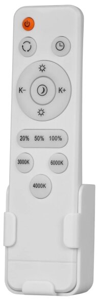 LED Stmievateľné stropné svietidlo KERN LED/100W/230V pr. 100 cm čierne + DO