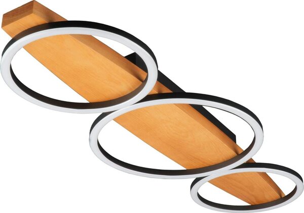 LED Stropné svietidlo MELISA LED/28W/230V 26,5x70 cm borovica