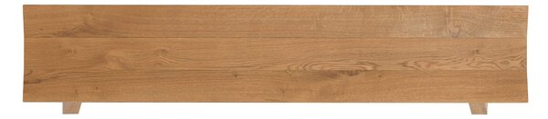 Masívna dubová lavička Rustical, olejovaná a voskovaná - 1400x350mm