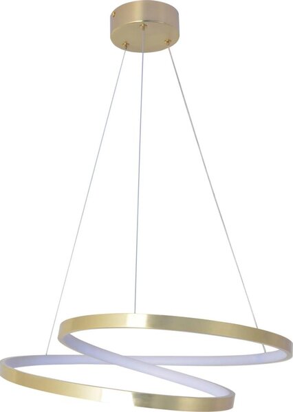 LED luster na kábli ZEFIRA LED/40W/230V 4000K priemer 50 cm zlatý
