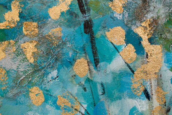 Maľovaný obraz na stenu STROM 90x60 cm - 90×60 cm / Premium 4 cm