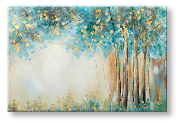 Maľovaný obraz na stenu STROM 90x60 cm - 90×60 cm / Premium 4 cm