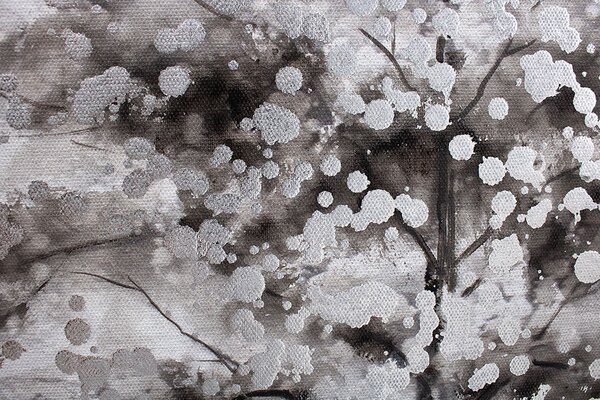 Maľovaný obraz na stenu STROM 90x60 cm - 90×60 cm / Klasický 2 cm