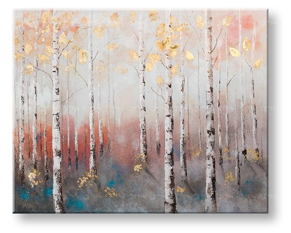Obraz na plátne STROMY - 50x40 cm
